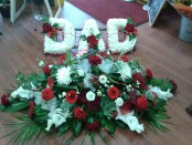funeral floral tribute